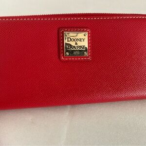Dooney & Bourke Red Wallet